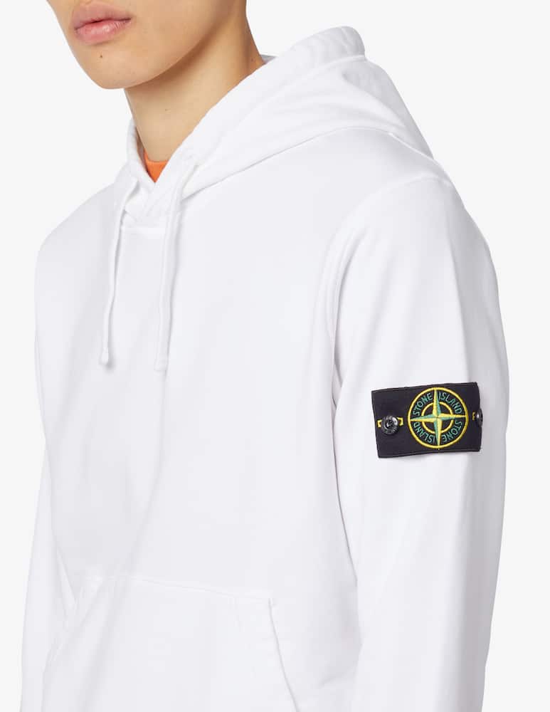 rinascente Stone Island Felpa in cotone con cappuccio 