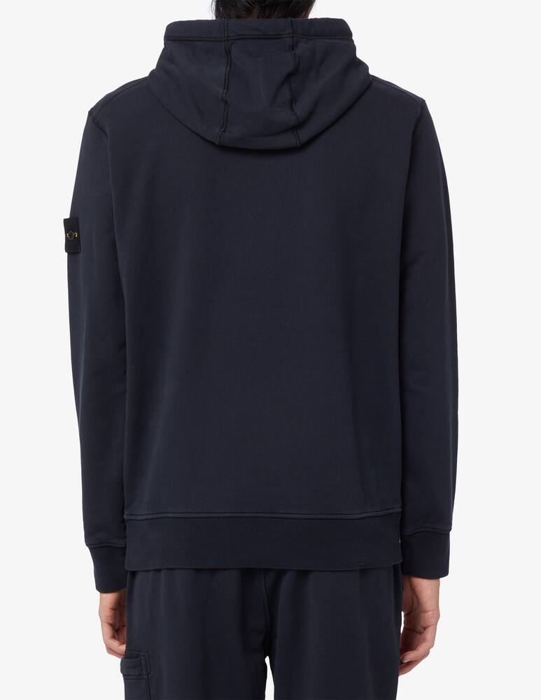 rinascente Stone Island Felpa in cotone con cappuccio 