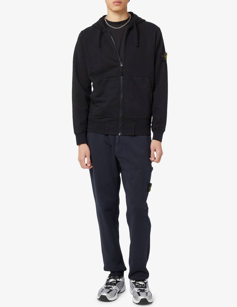 Stone Island Maglia con cerniera con cappuccio  - immagine 2