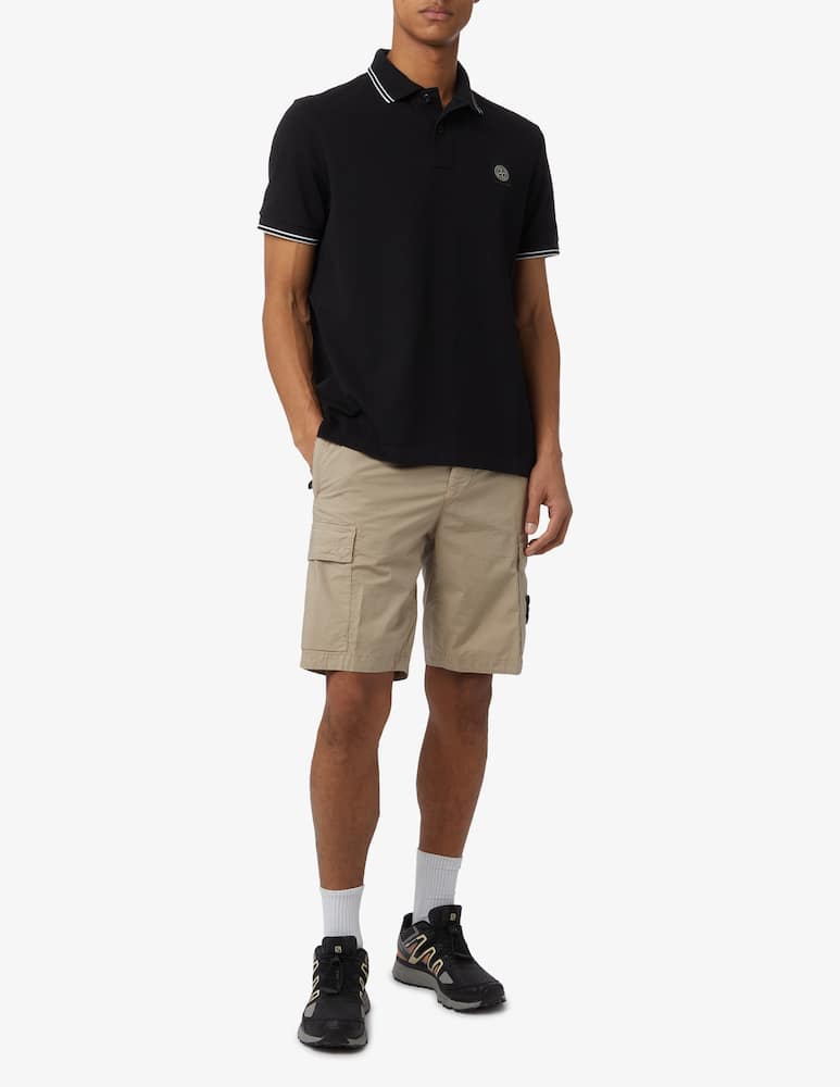 rinascente Stone Island Patch short sleeve polo 