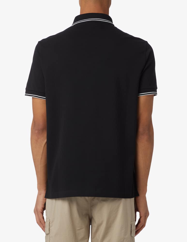 rinascente Stone Island Patch short sleeve polo 