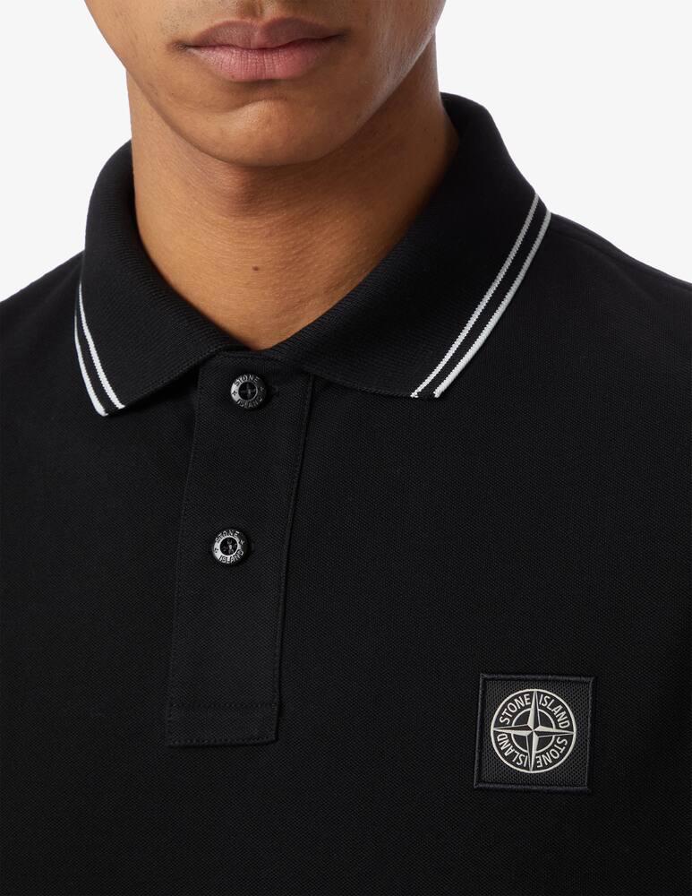 rinascente Stone Island Patch short sleeve polo 