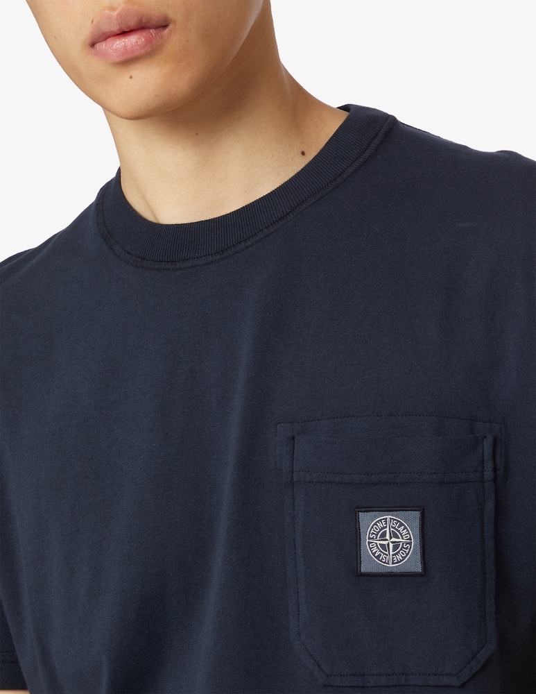 rinascente Stone Island Basic patch pocket t-shirt 