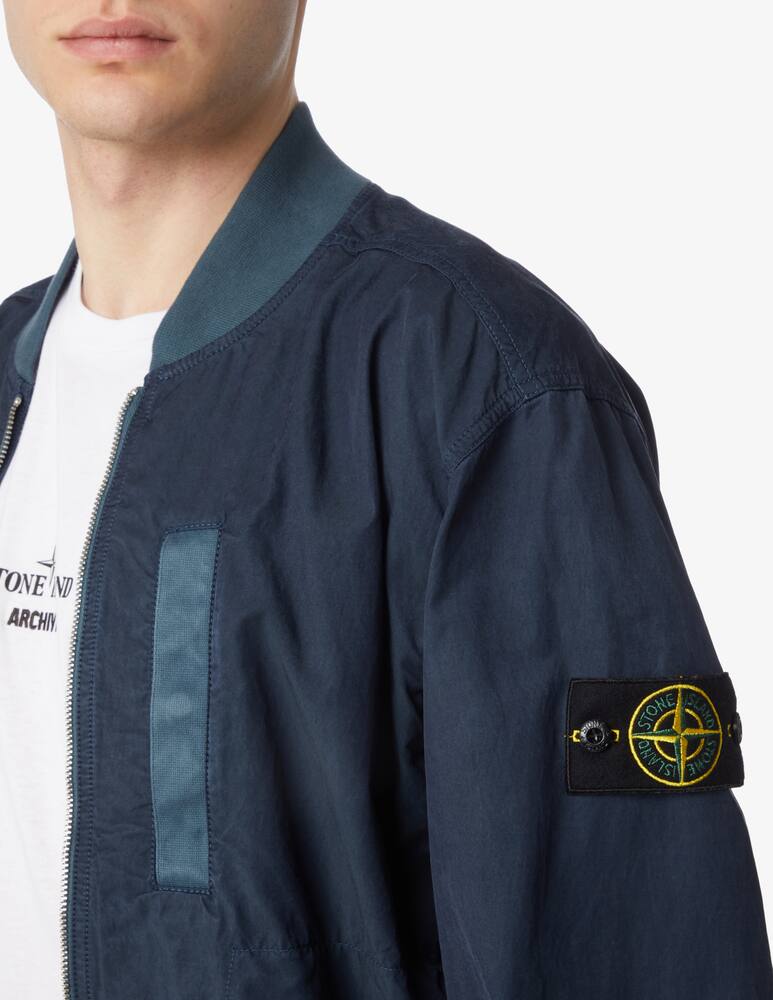 rinascente Stone Island Giacca bomber cupro 