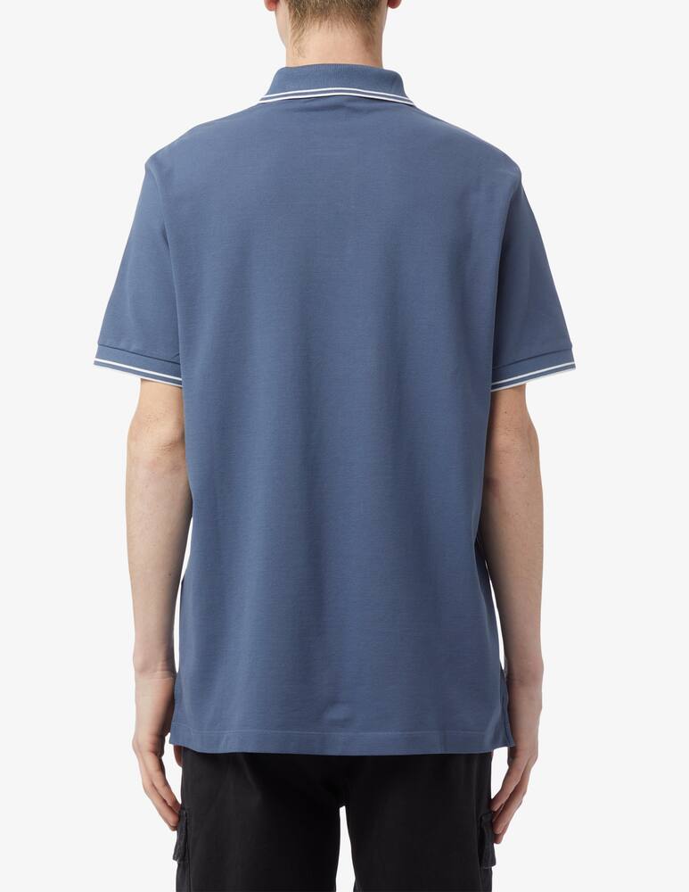 rinascente Stone Island Polo maniche corte con patch 