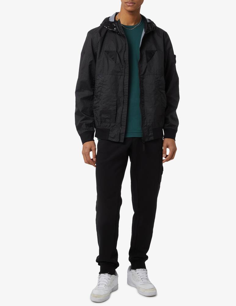 rinascente Stone Island Giacca membrana con cappuccio 