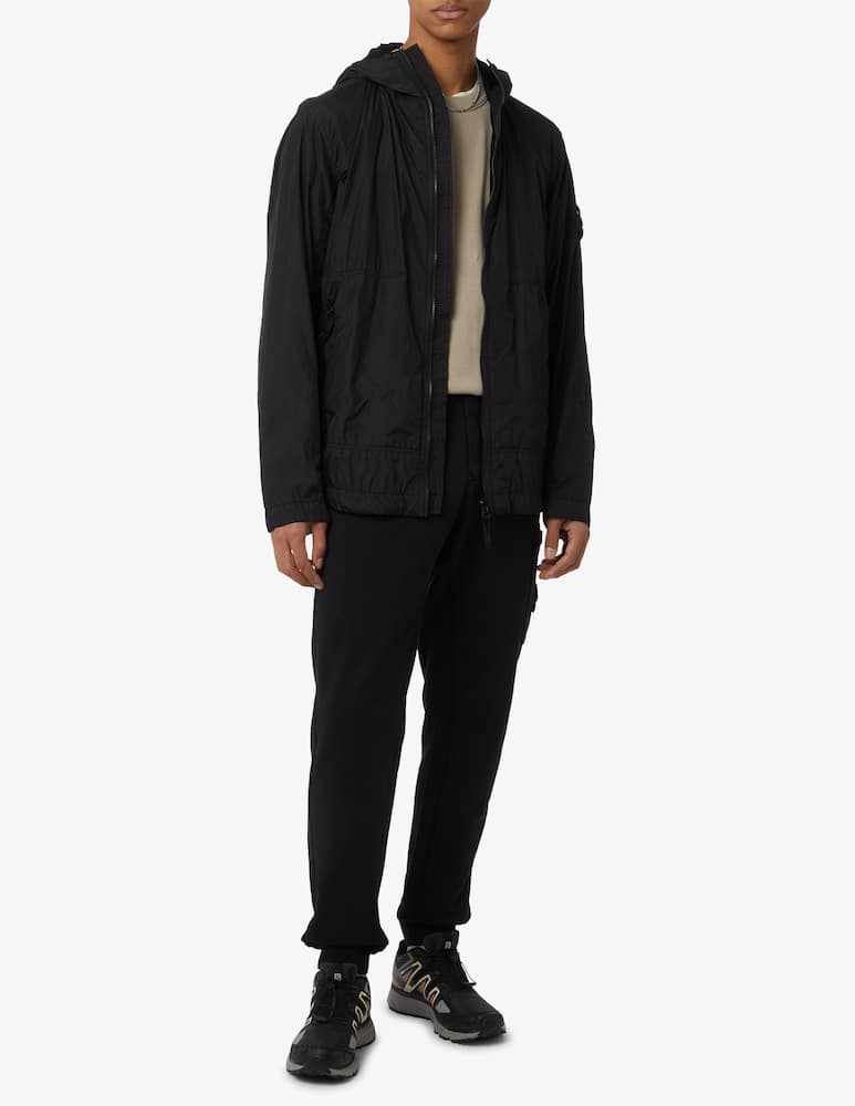 rinascente Stone Island Hooded crinkle jacket 