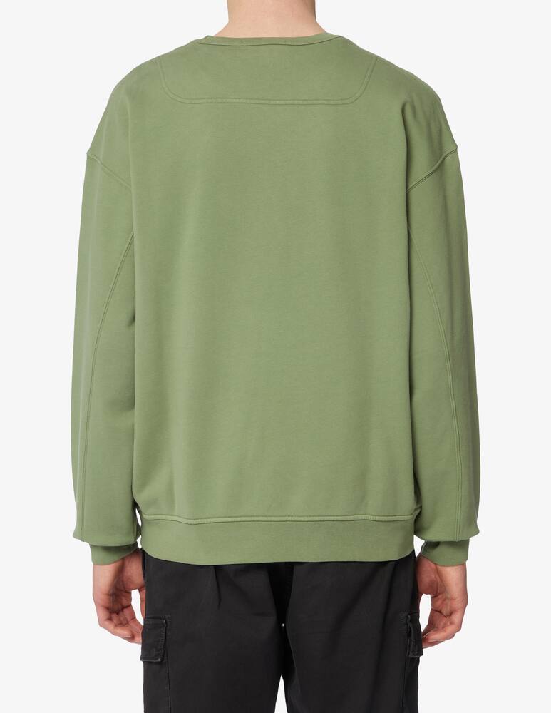Stone Island Logo crewneck sweater - picture 3 Stone Island Logo crewneck sweater - picture 3