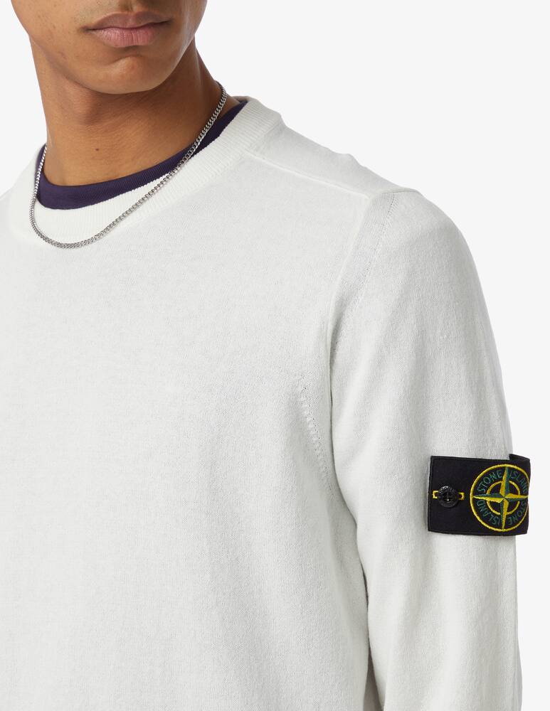 rinascente Stone Island Rustic cotton crewneck jumper 