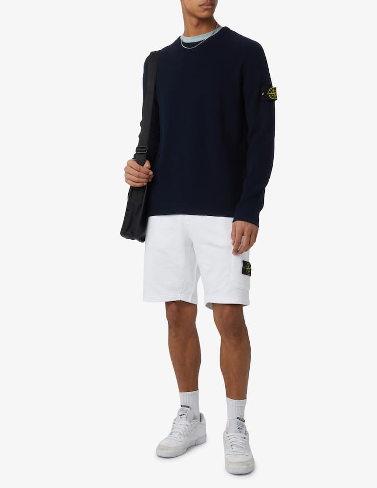 rinascente Stone Island Maglia girocollo a coste 