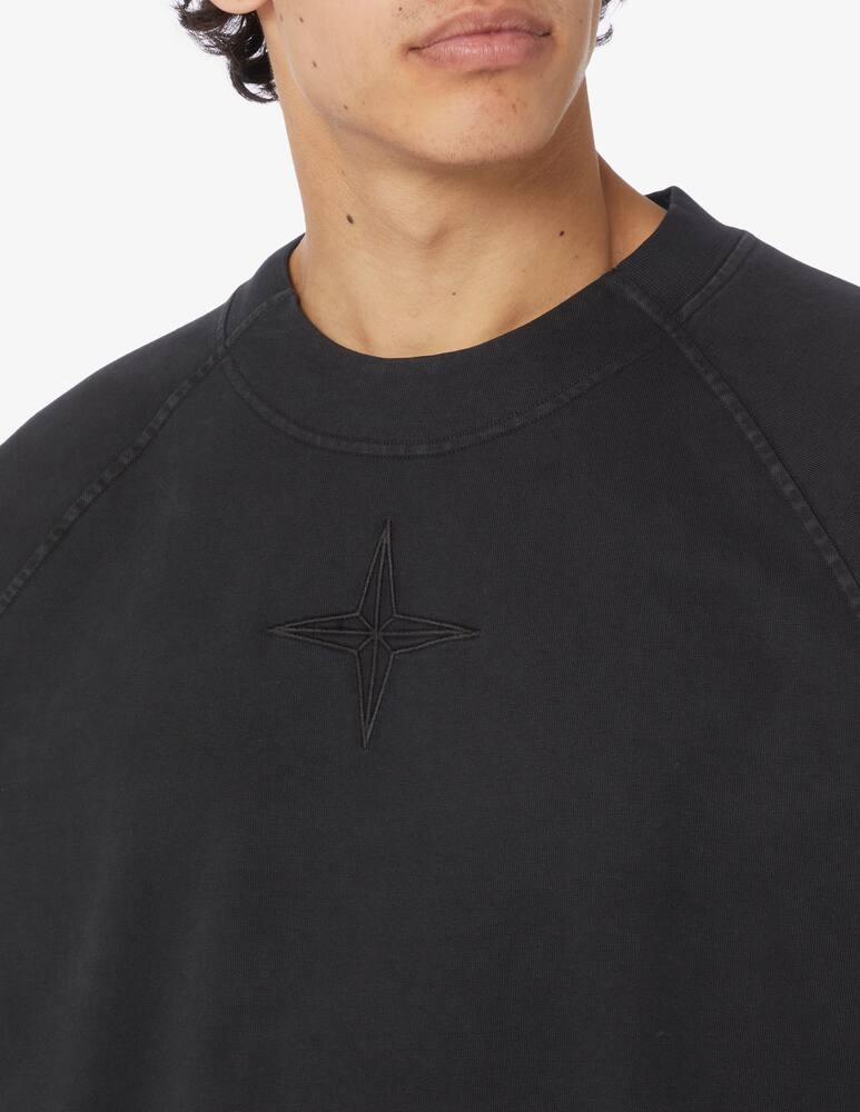 rinascente Stone Island Logo crewneck sweater