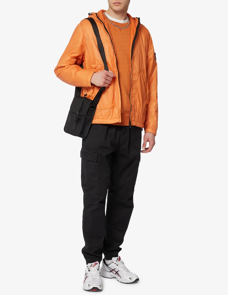 rinascente Stone Island Giacca leggera con cappuccio packable 