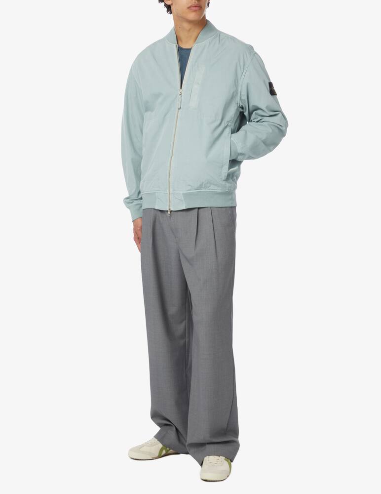 rinascente Stone Island Cupro bomber jakcet