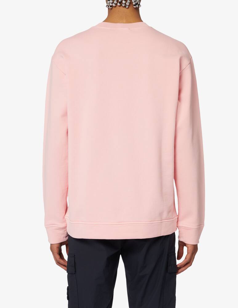 rinascente Stone Island Felpa girocollo maxi ricamo 