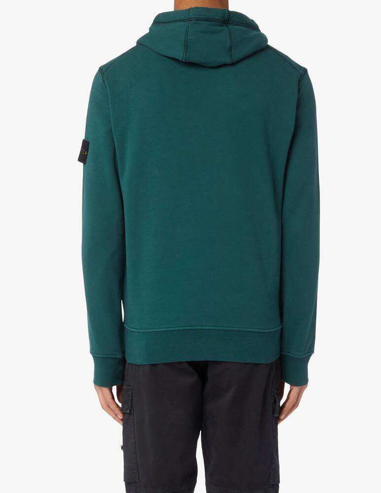 rinascente Stone Island Felpa in cotone con cappuccio 
