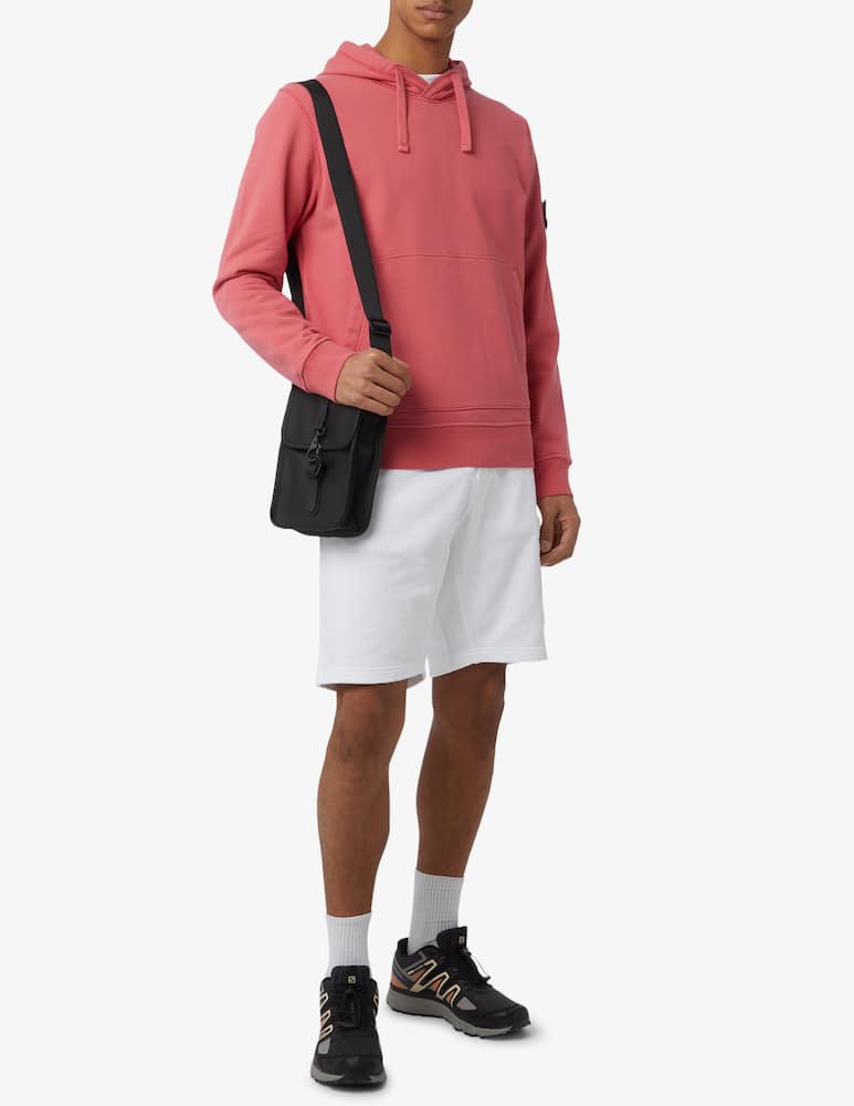 rinascente Stone Island Cotton hoodie Red 