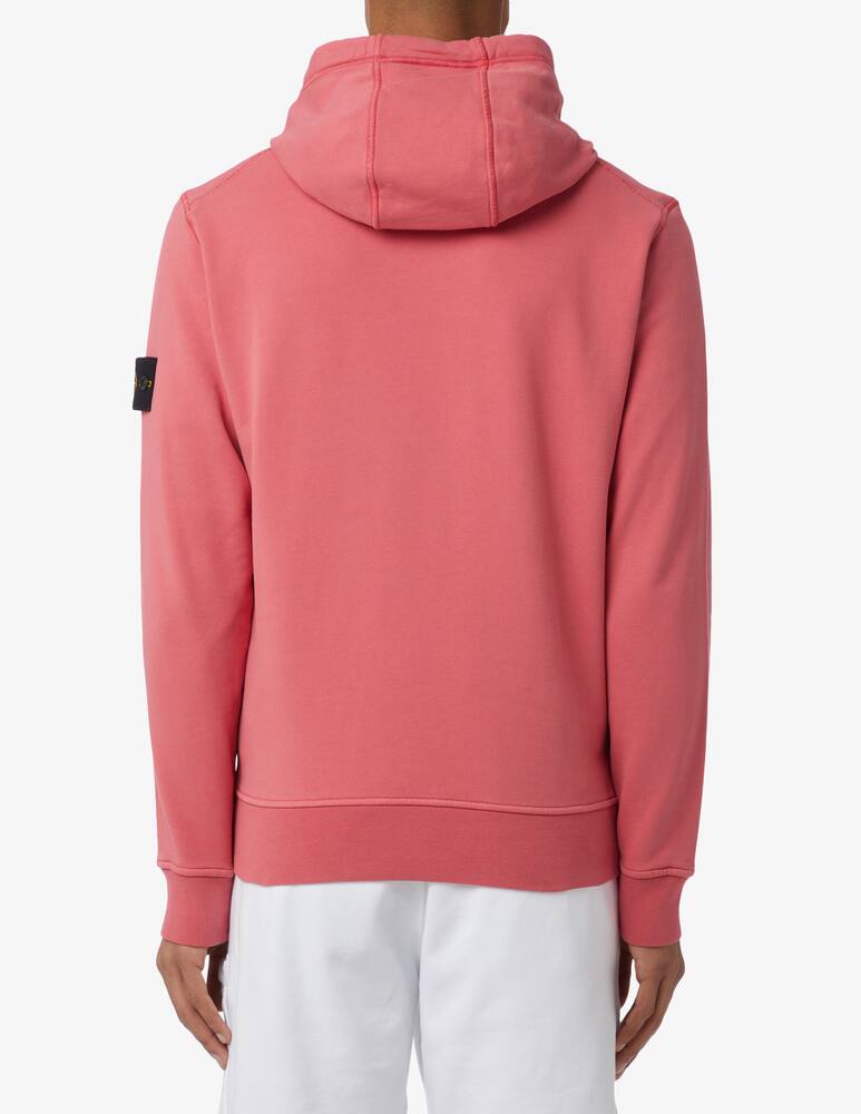 rinascente Stone Island Cotton hoodie Red 