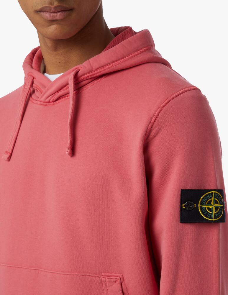 rinascente Stone Island Cotton hoodie Red 