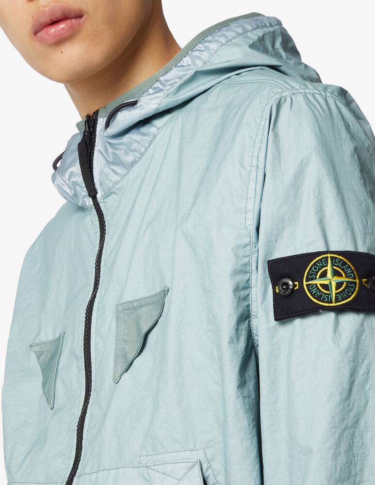rinascente Stone Island Giacca membrana con cappuccio 