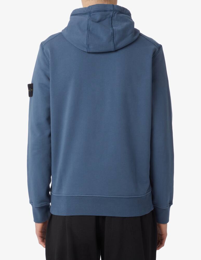 rinascente Stone Island Felpa in cotone con cappuccio 