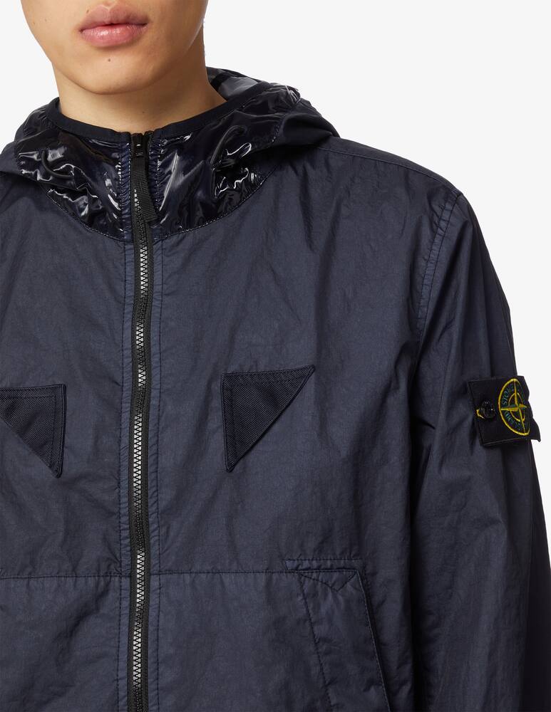 rinascente Stone Island Giacca membrana con cappuccio 