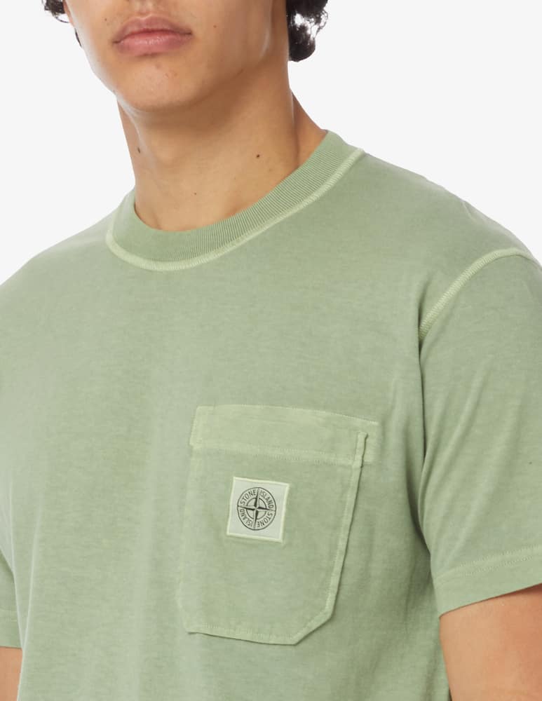 rinascente Stone Island Maglietta basica patch taschino
