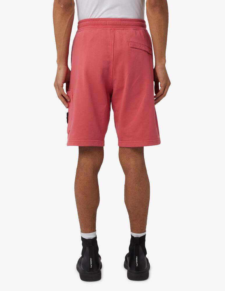 rinascente Stone Island Fleece bermuda Red 