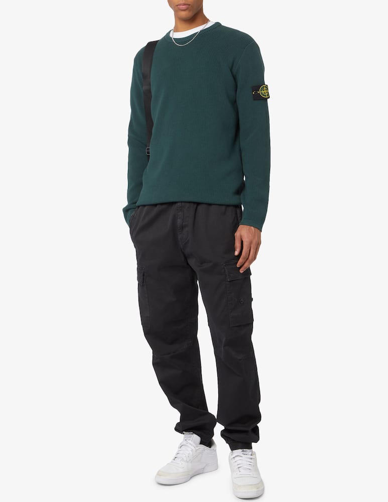 rinascente Stone Island Ribbed crewneck jumper 