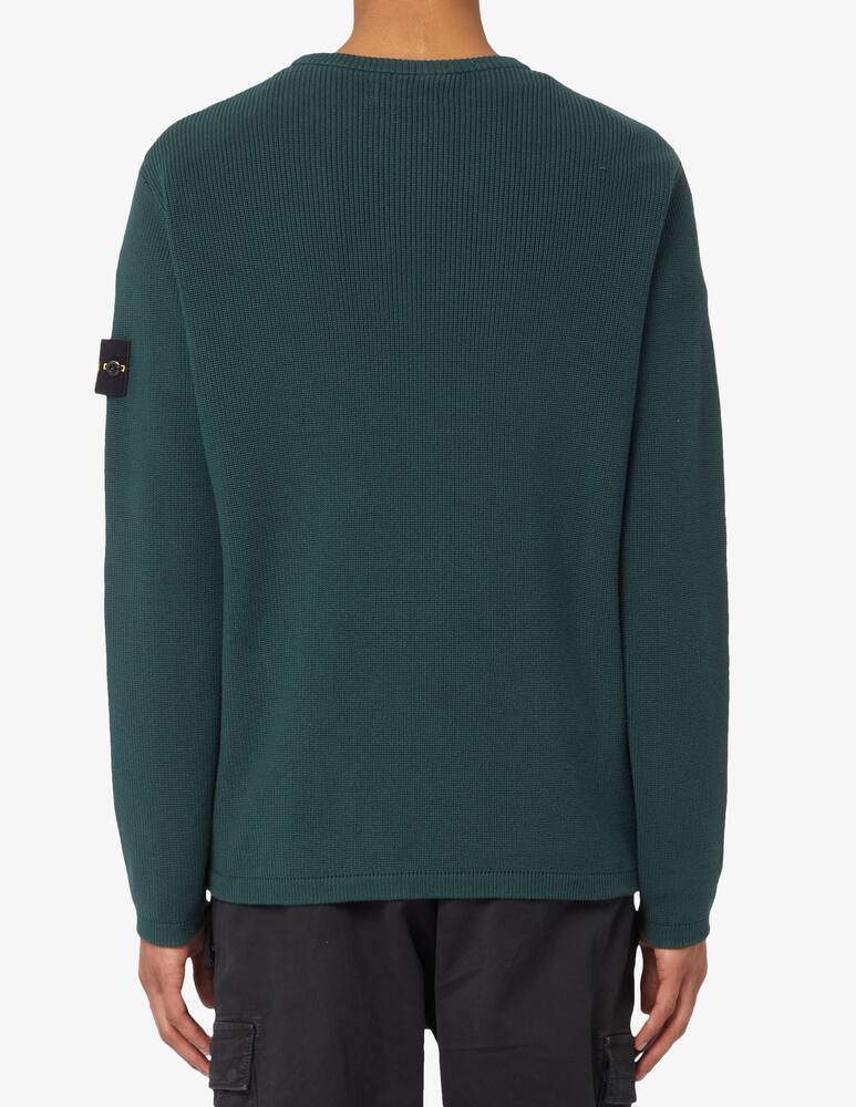 rinascente Stone Island Ribbed crewneck jumper 