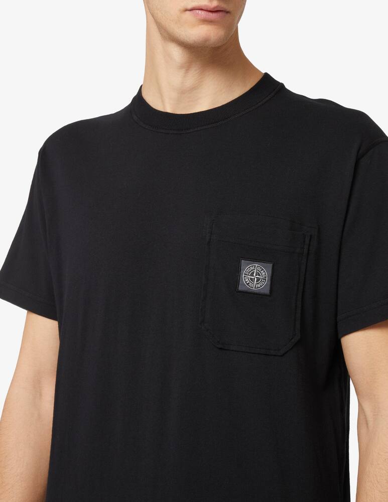 rinascente Stone Island Maglietta basica patch taschino 