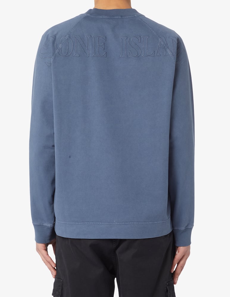 rinascente Stone Island Logo crewneck sweater