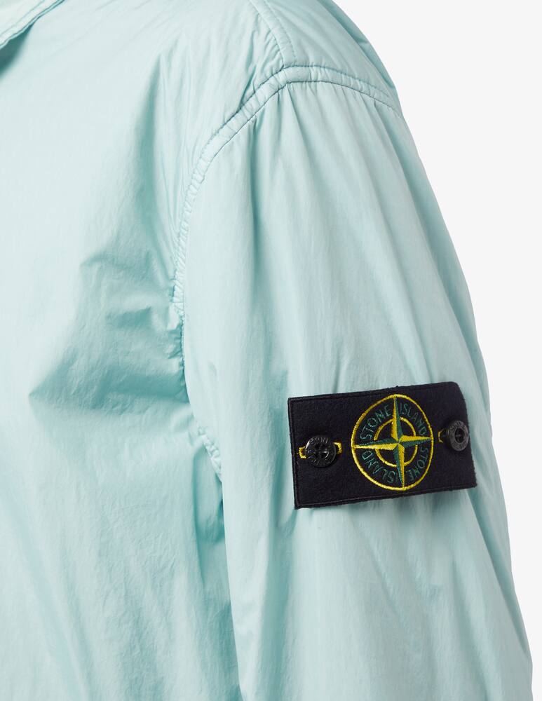 rinascente Stone Island Giacca camicia imbottita crinkle 