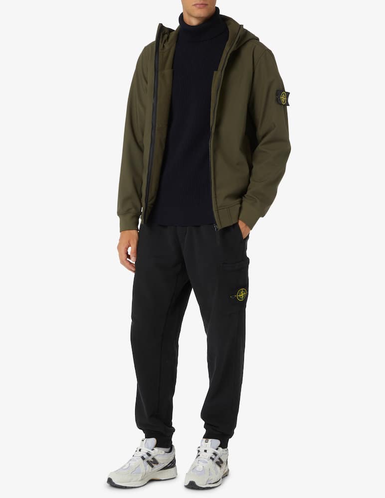 rinascente Stone Island Softshell micropile jacket