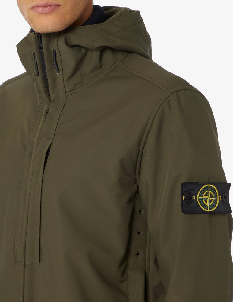 rinascente Stone Island Softshell micropile jacket