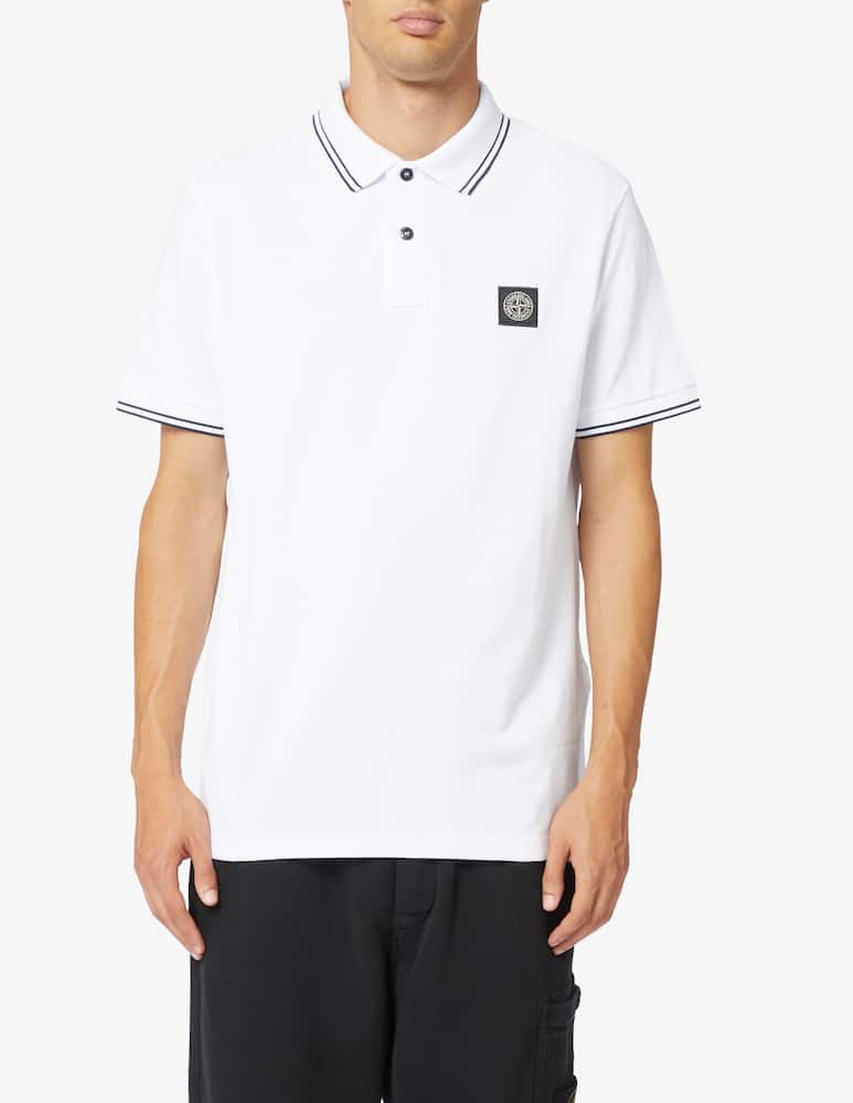 Stone Island Piquet polo shirt - picture 1 Stone Island Piquet polo shirt - picture 1