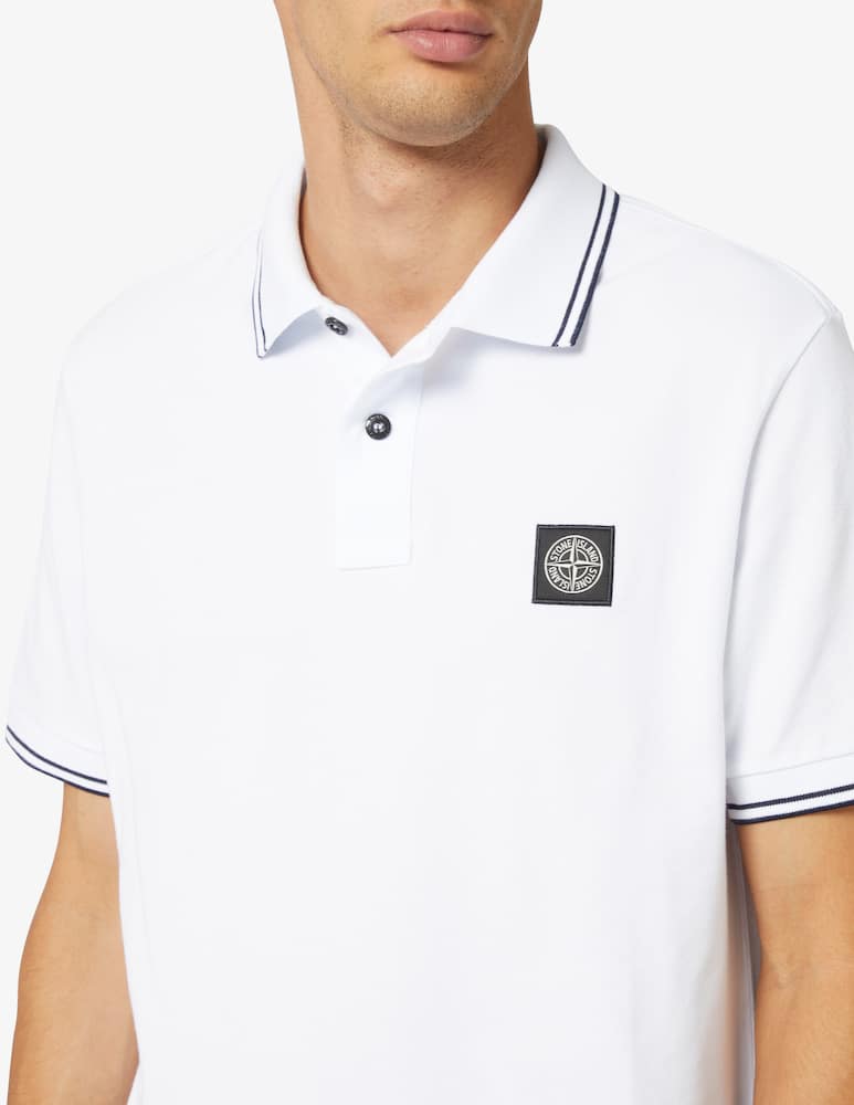 Stone Island Piquet polo shirt - picture 4 Stone Island Piquet polo shirt - picture 4