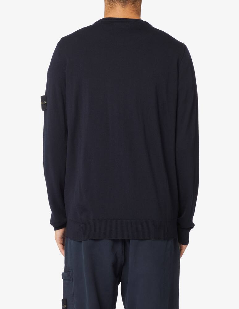 rinascente Stone Island Merino crewneck jumper