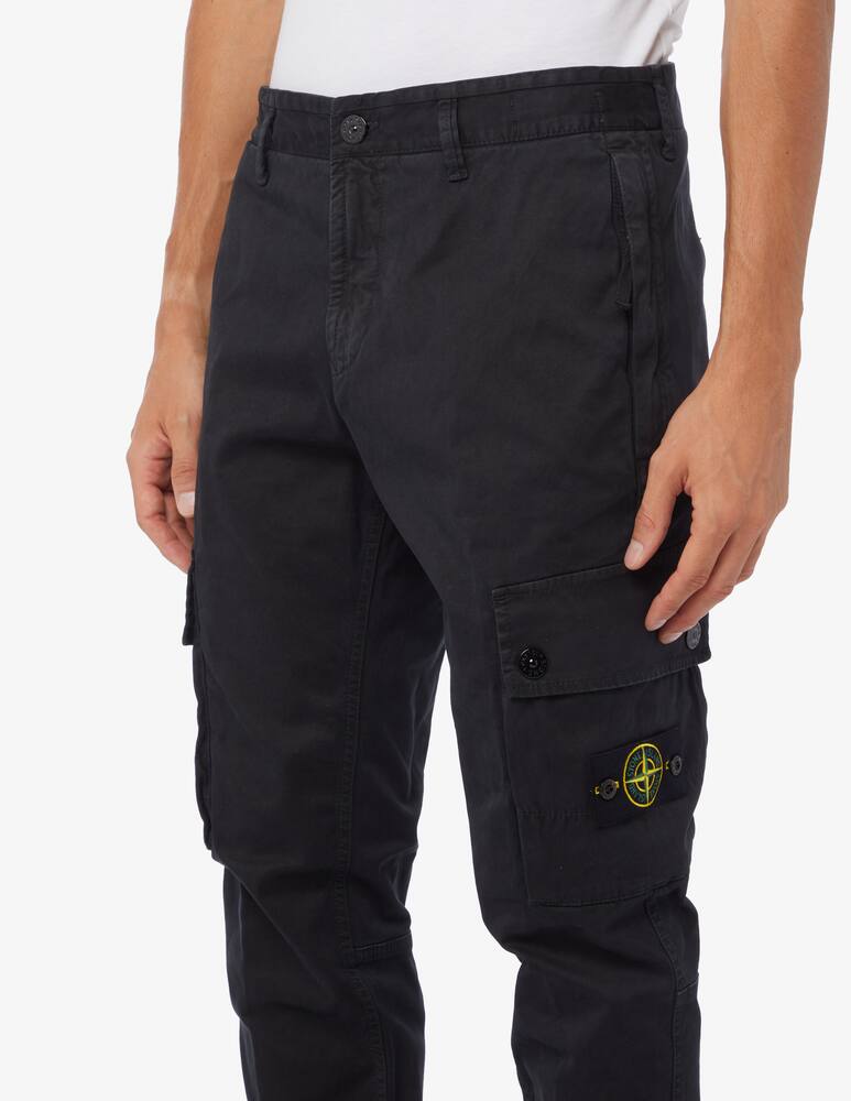 Stone Island Twill slim fit cargo trousers - picture 4 Stone Island Twill slim fit cargo trousers - picture 4