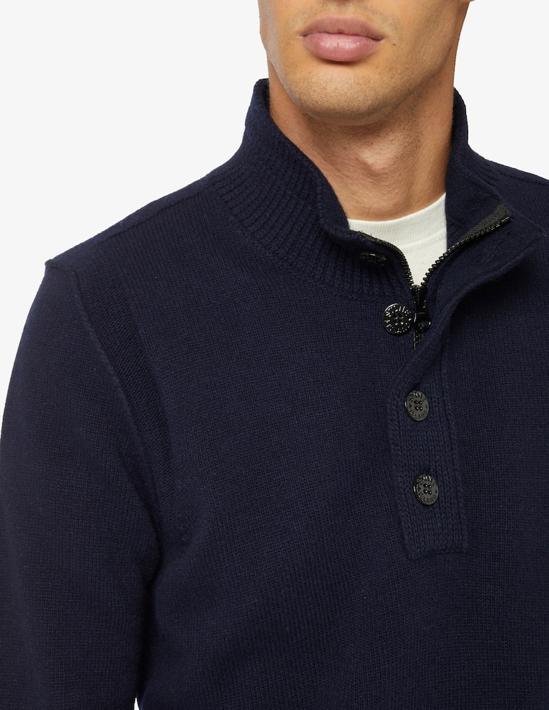 rinascente Stone Island Wool polo shirt