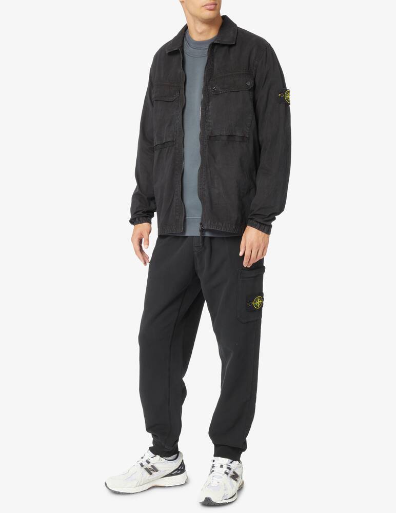 rinascente Stone Island Sovracamicia cotone smerigliato