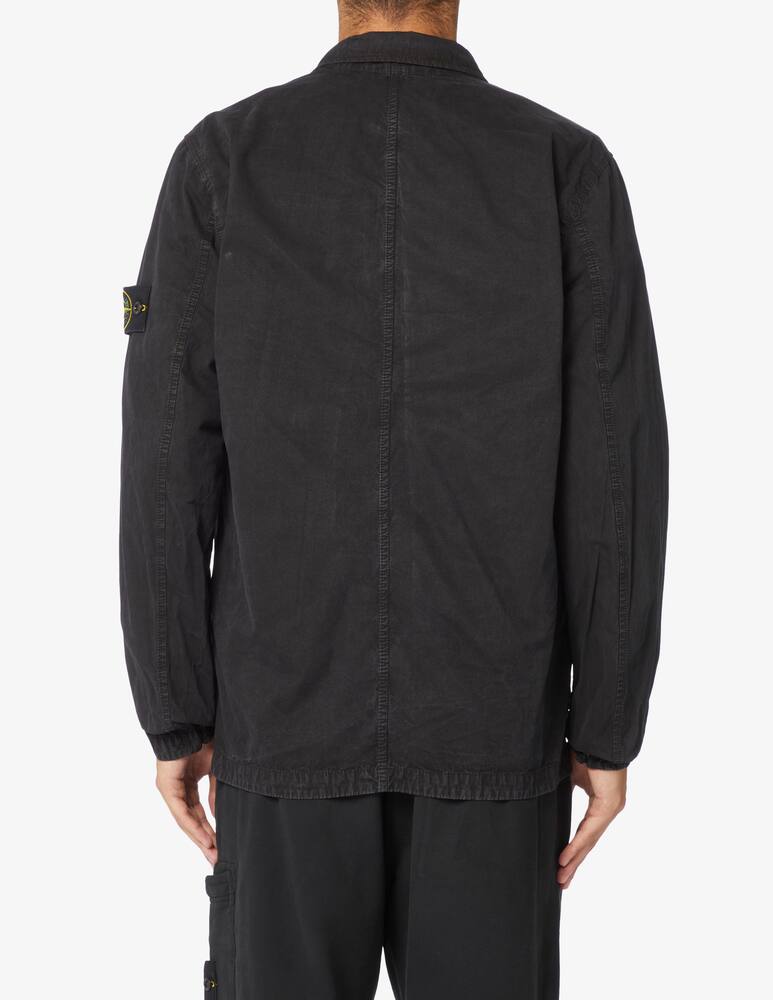 rinascente Stone Island Sovracamicia cotone smerigliato