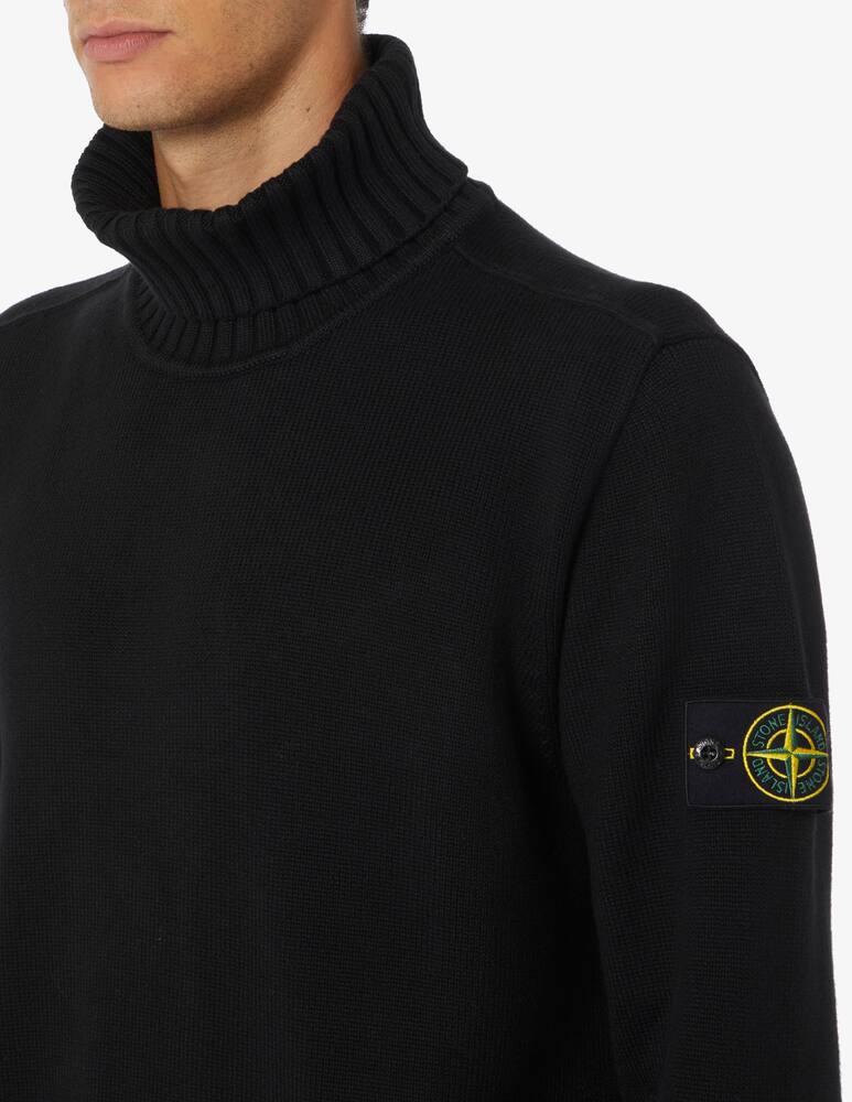 rinascente Stone Island Warm cotton turtleneck