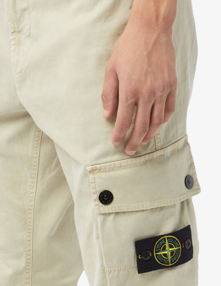 rinascente Stone Island Pantaloni cargo twill slim fit