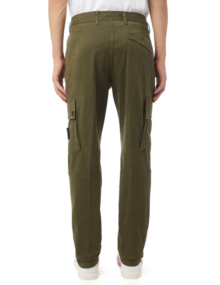 rinascente Stone Island Pantaloni cargo twill slim fit