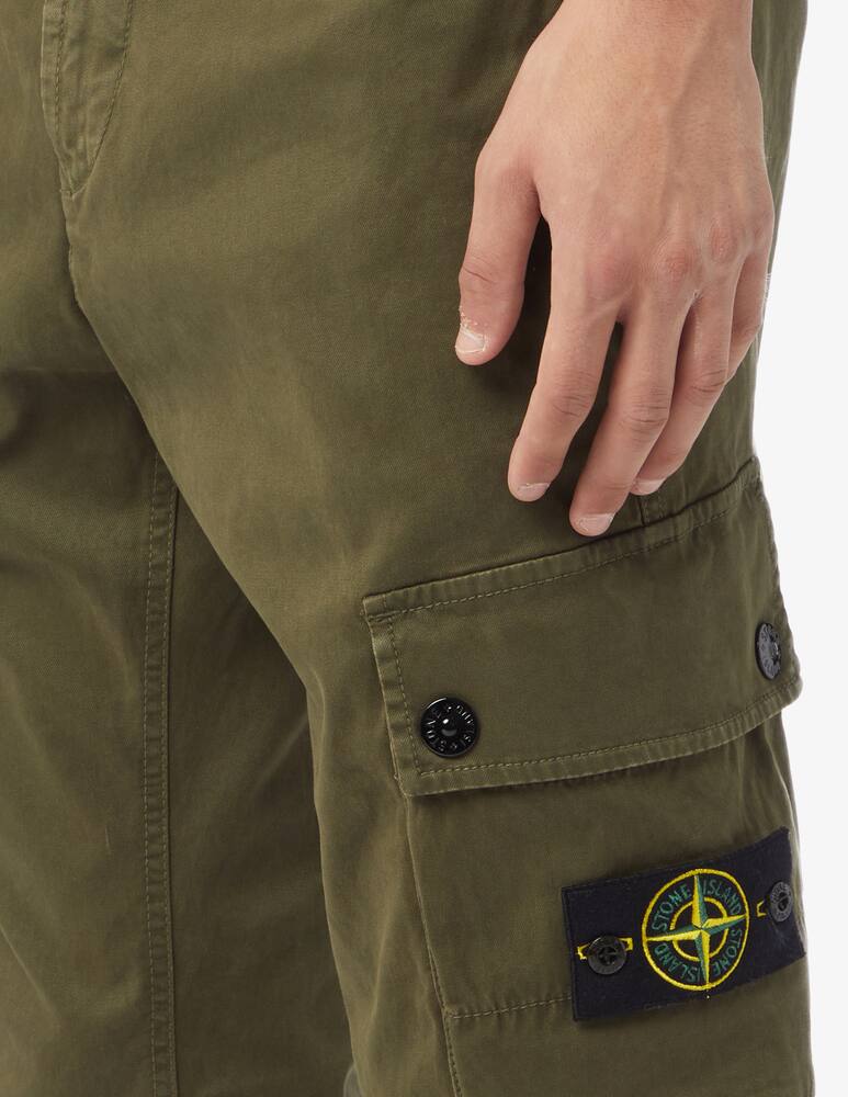 rinascente Stone Island Pantaloni cargo twill slim fit
