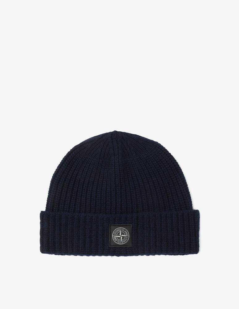 Stone Island Cappello beanie lana costine - immagine 2