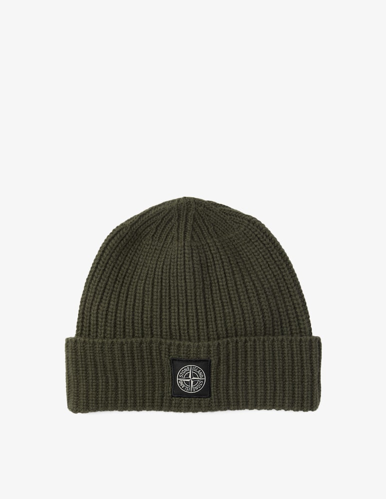 rinascente Stone Island Cappello beanie lana costine