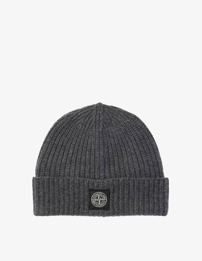 rinascente Stone Island Cappello beanie lana costine