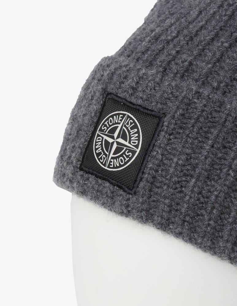 rinascente Stone Island Cappello beanie lana costine