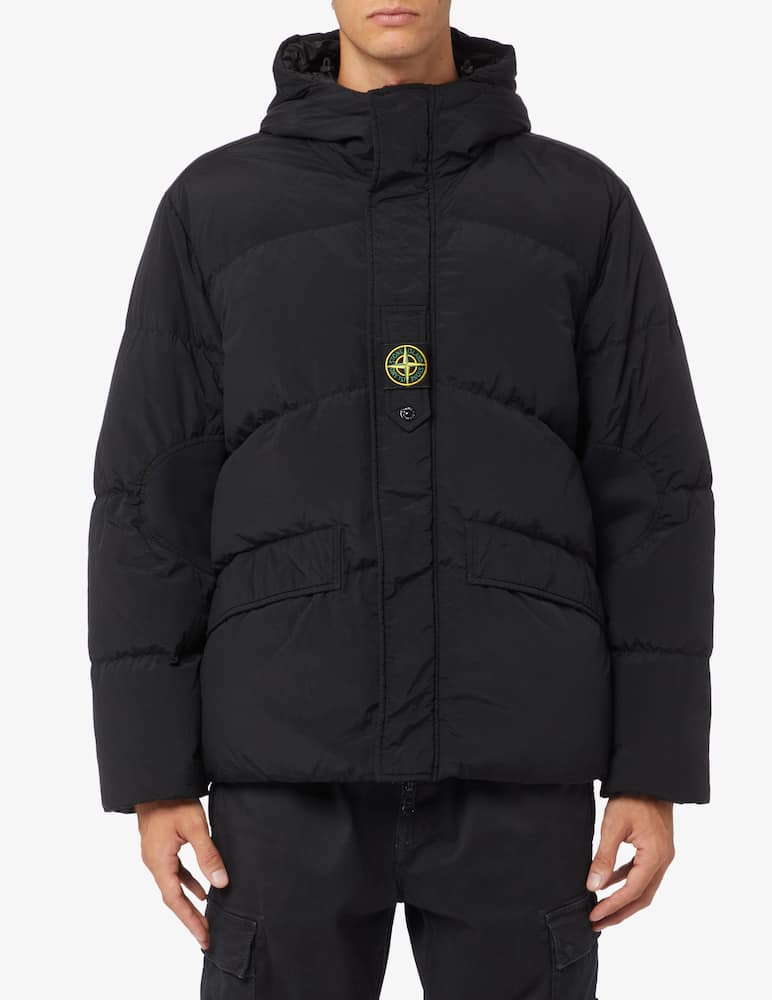 Stone Island Giacca imbottita con cappuccio metal reversibile - immagine 1 Stone Island Giacca imbottita con cappuccio metal reversibile - immagine 1